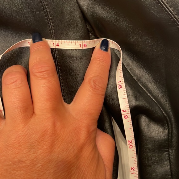 VERO MODA VEGAN LEATHER JACKET - Picture 7 of 9